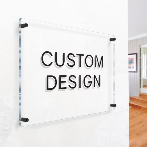 Wall-Mounted 3D Acrylic Boards