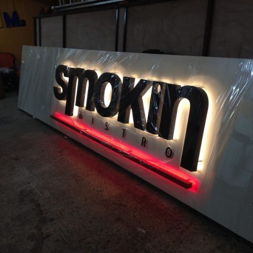 2D Signage Board with LED